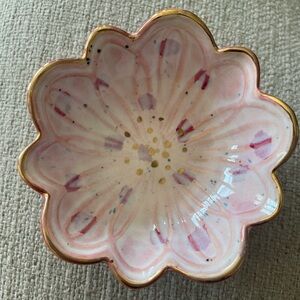 Anthropologie Gilded Garden Trinket Dish